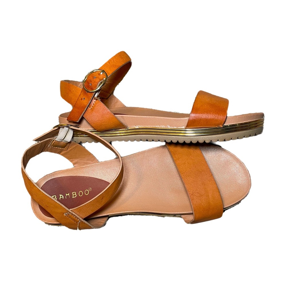 Bamboo women’s platform sandals